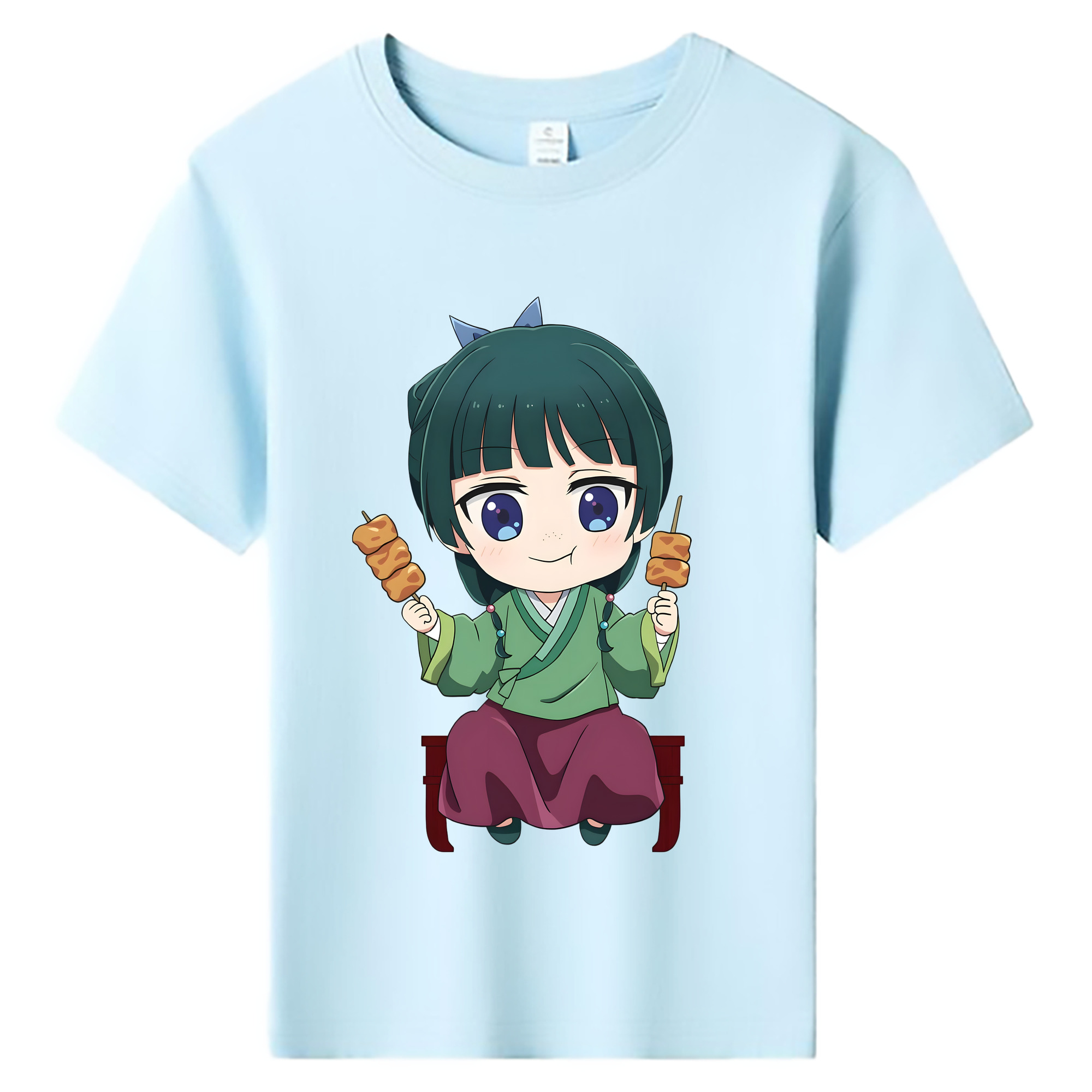 （画像用） 薬屋のひとりごと The Apothecary Diaries 綿100％キッズTシャツ（フロントプリント）